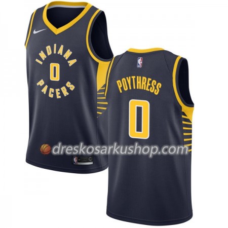 Muški NBA Dres Indiana Pacers Alex Poythress 0 Nike 2017-18 Navy Swingman